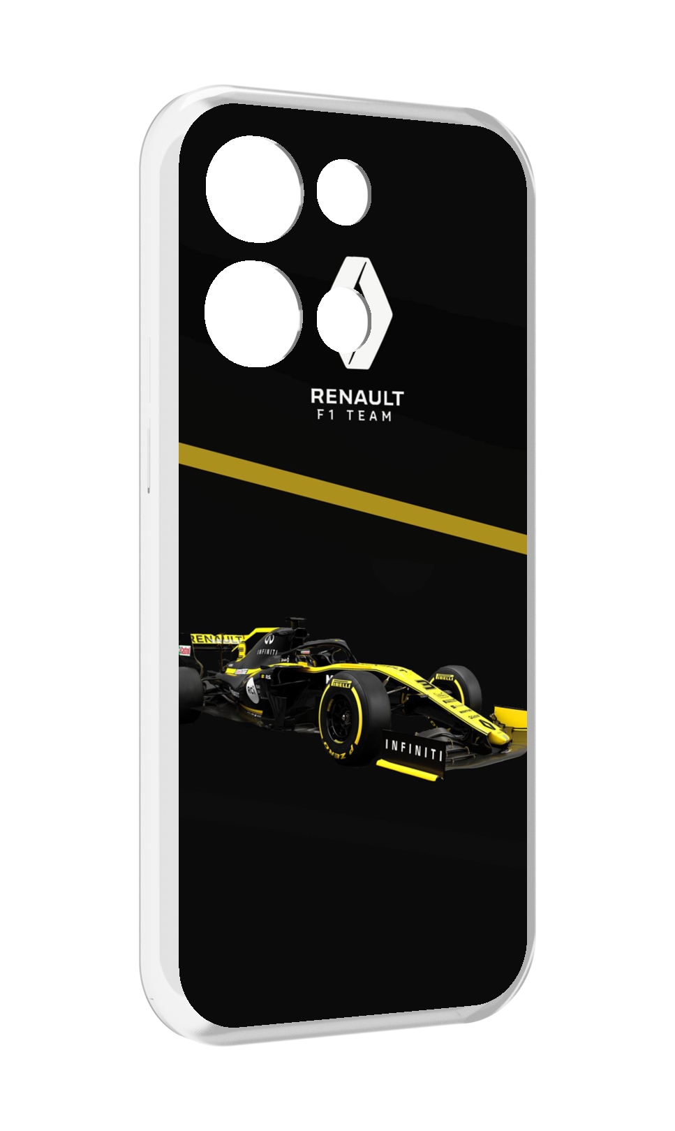 

Чехол MyPads рено renault 2 для OPPO Reno8 Pro, Прозрачный, Tocco