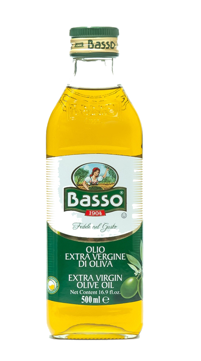 

Масло оливковое Basso Extra Virgin нерафинированное 500 мл