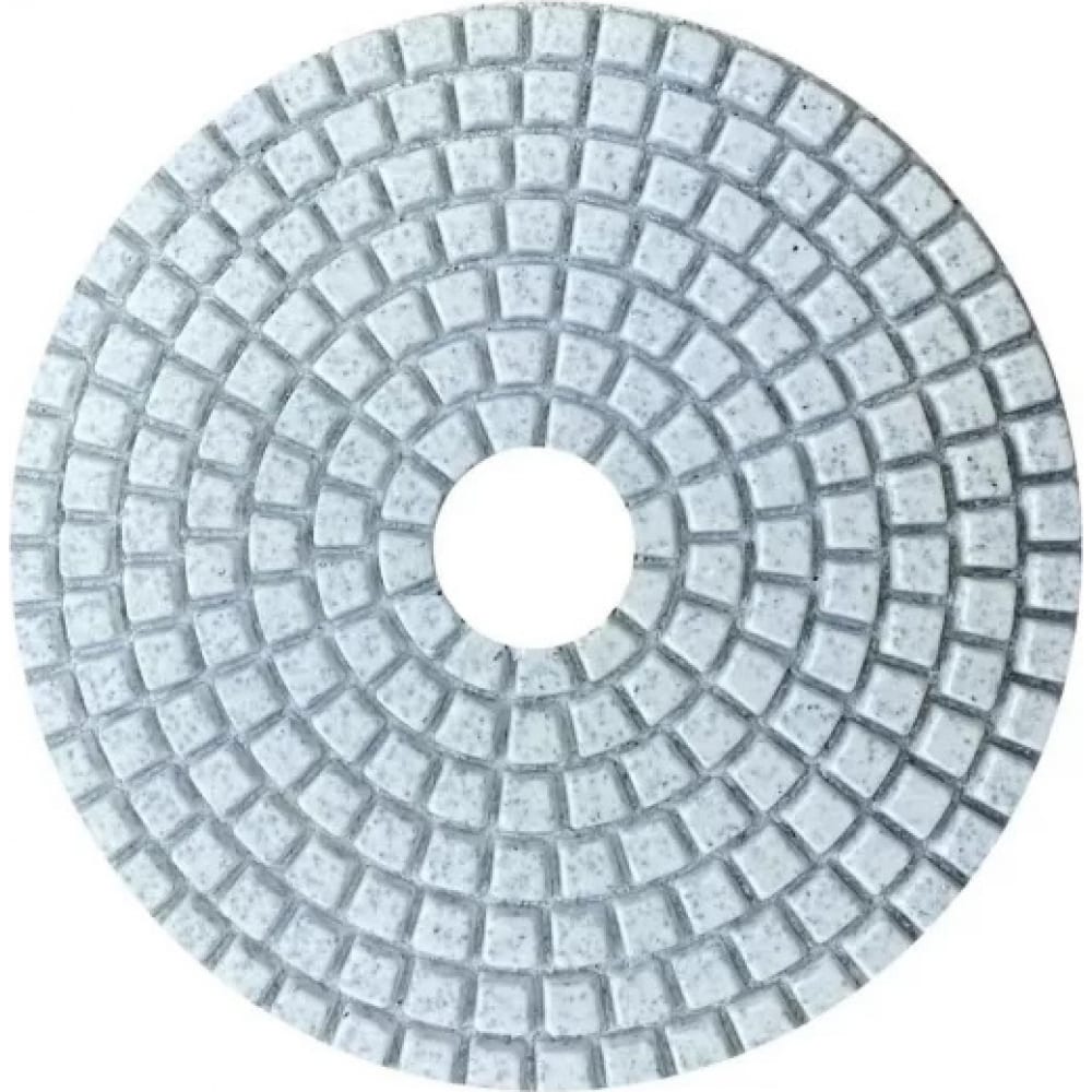 Круг алмазный гибкий шлифовальный для полировки мрамора (100х3х15 мм; Р50) vertextools 125