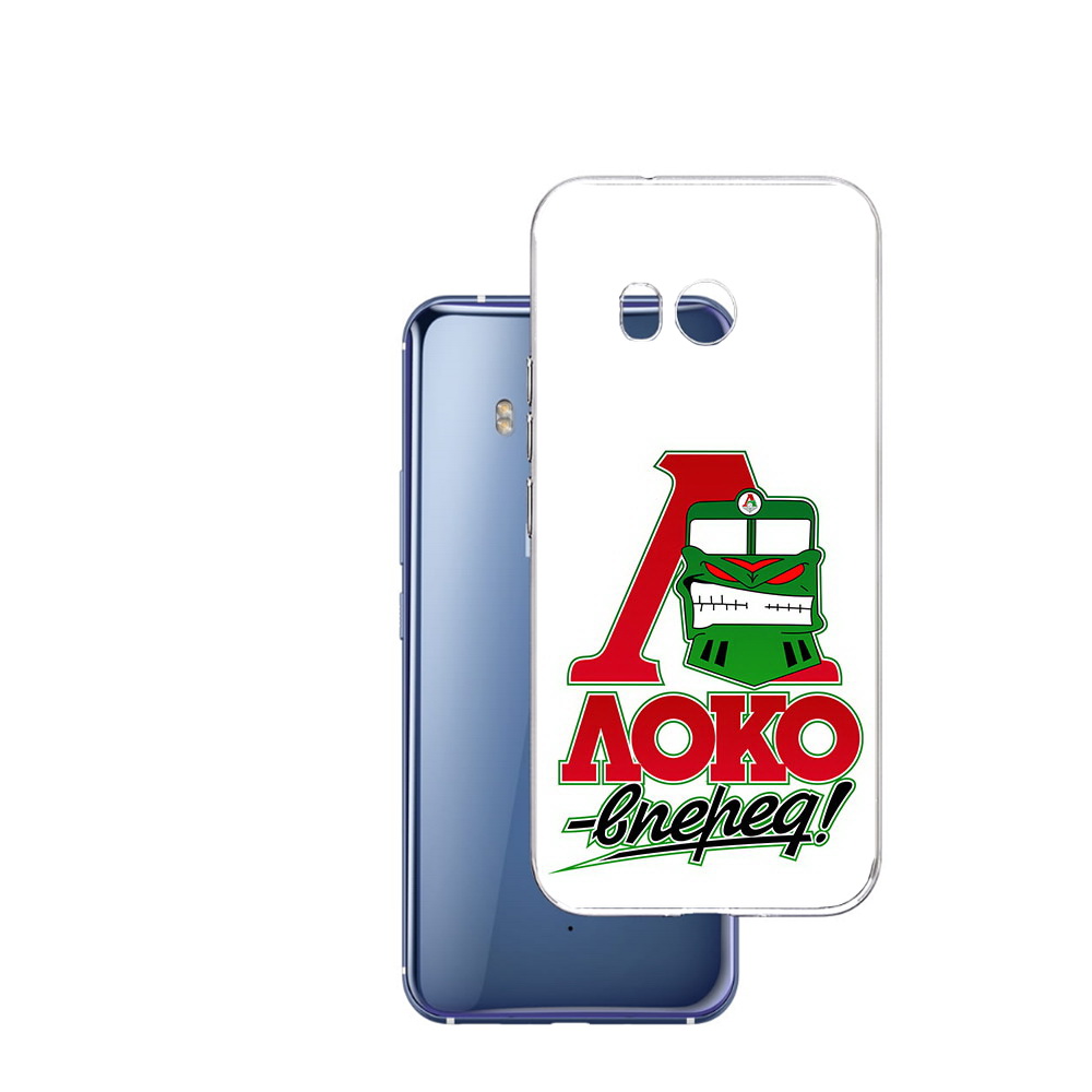 

Чехол MyPads Tocco для HTC U11 ФК локо вперед, Прозрачный, Tocco