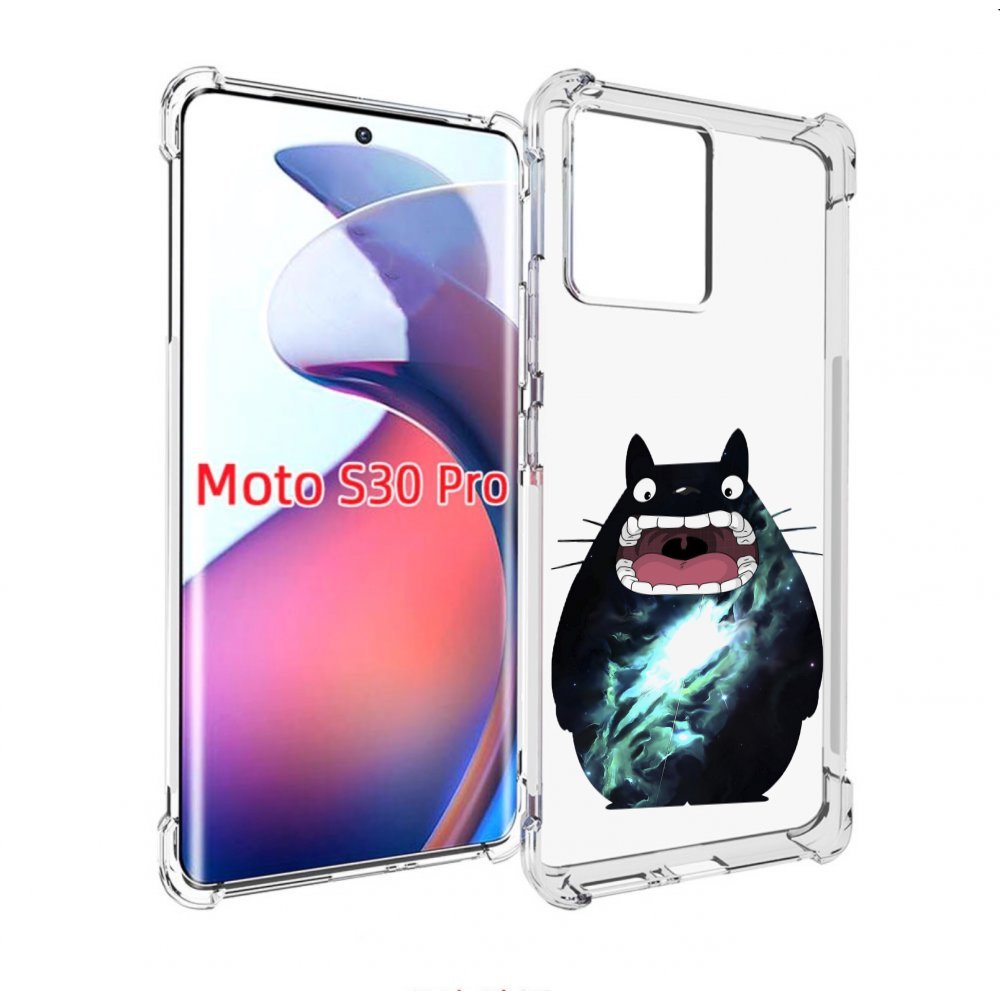 

Чехол MyPads тоторо для Motorola Moto S30 Pro, Прозрачный, Tocco