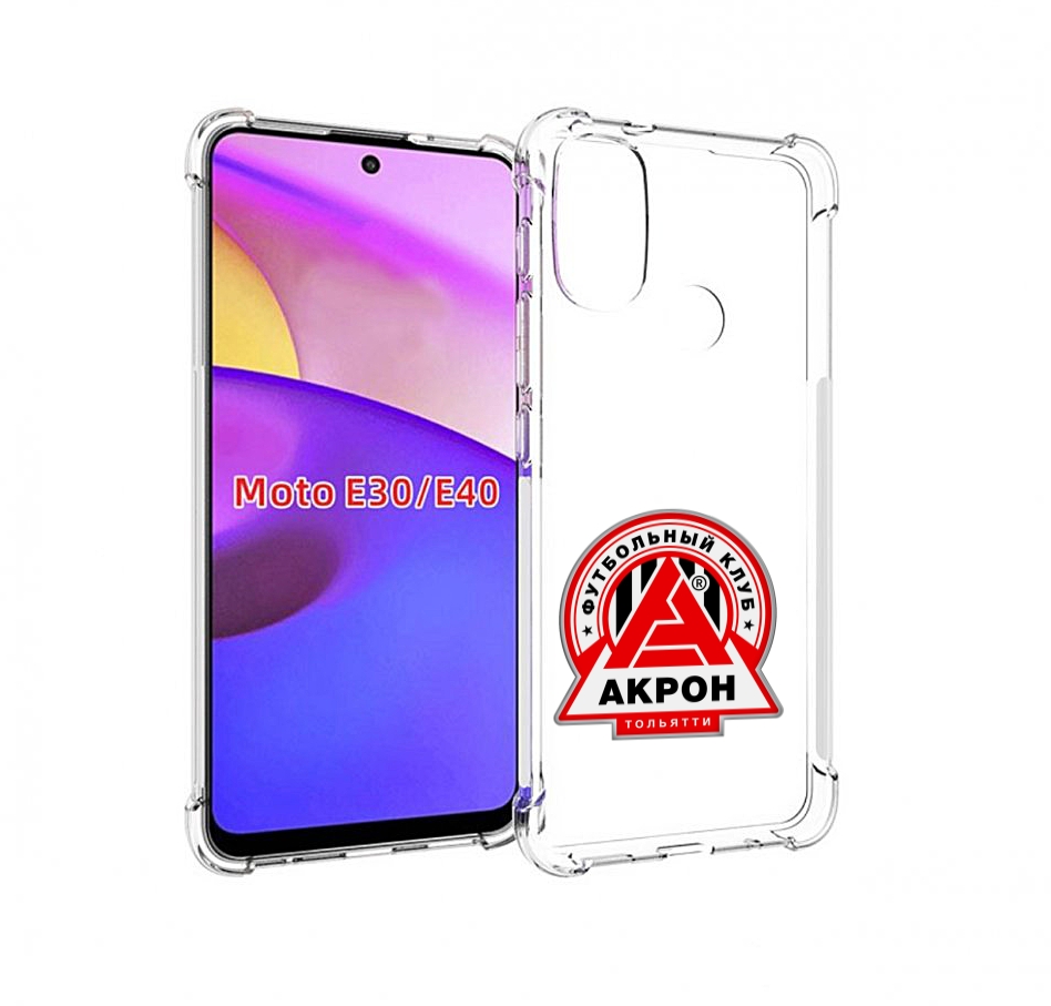 

Чехол бампер MyPads фк-акрон-2 для Motorola Moto E30., Прозрачный, Tocco