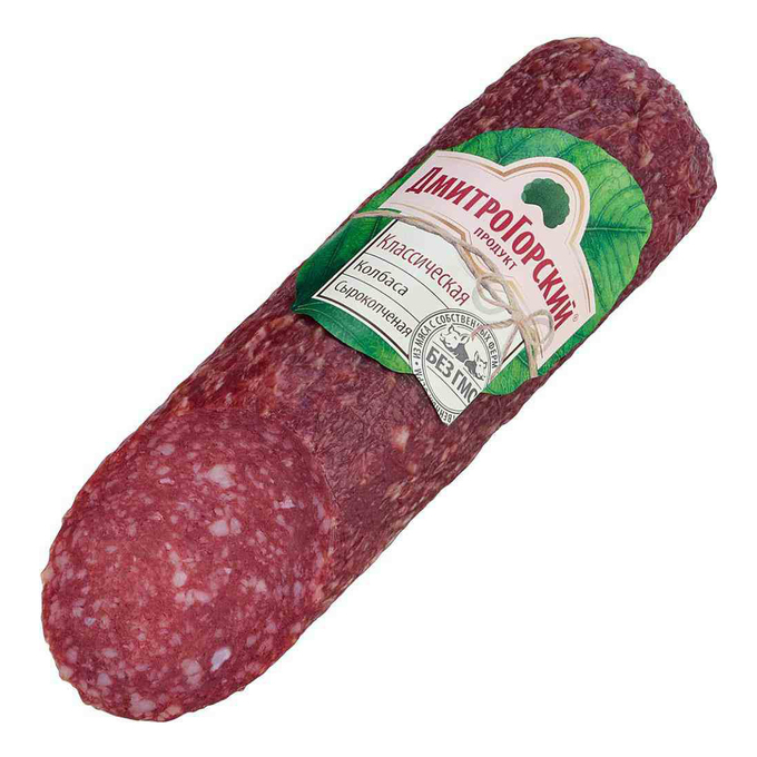

Колбаса сырокопченая Дмитрогорский Продукт Классическая
