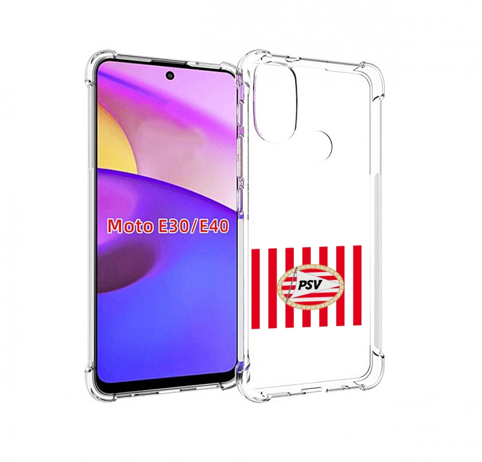 

Чехол бампер MyPads фк псв голландия мужской для Motorola Moto E, Прозрачный, Tocco