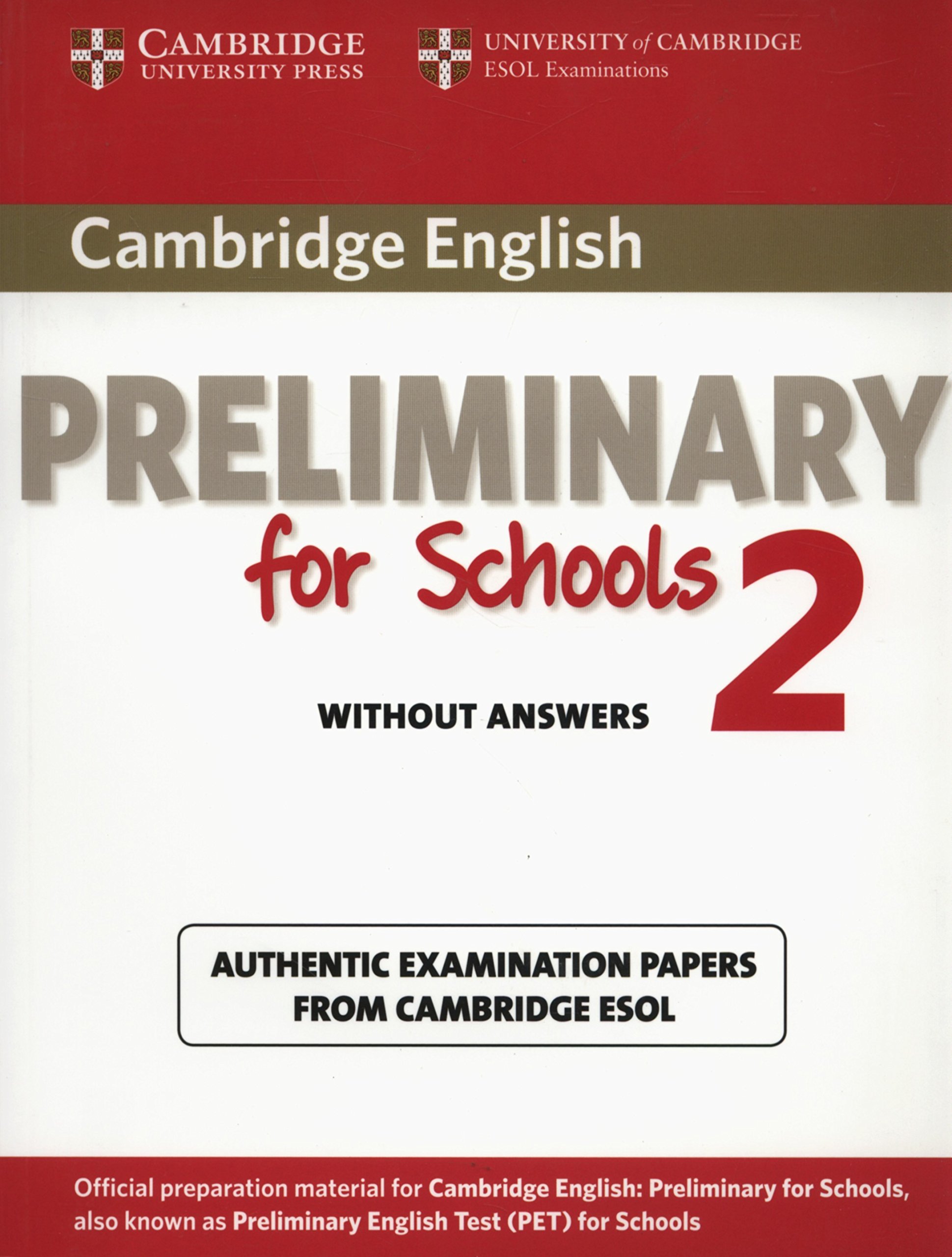 

Cambridge English Preliminary 7 Student's Book