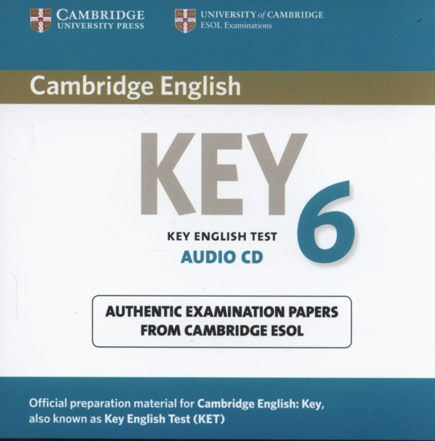 

Книга Cambridge English Key 6 Audio CD