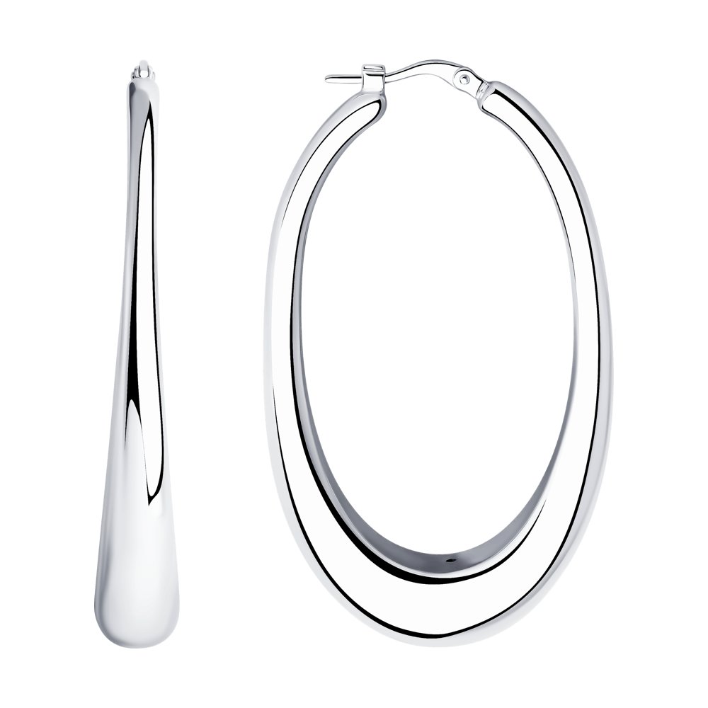 

Серьги конго из серебра SOKOLOV 94025078, 94025078