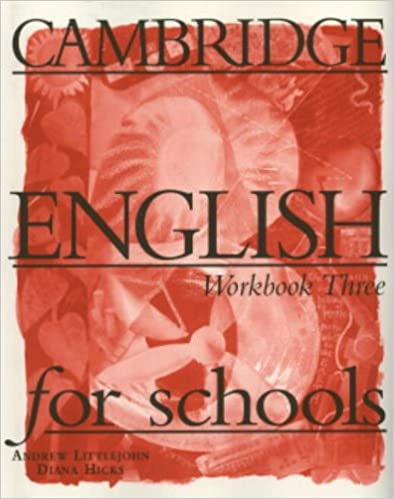 

Книга Cambridge English for Schools 3 Workbook