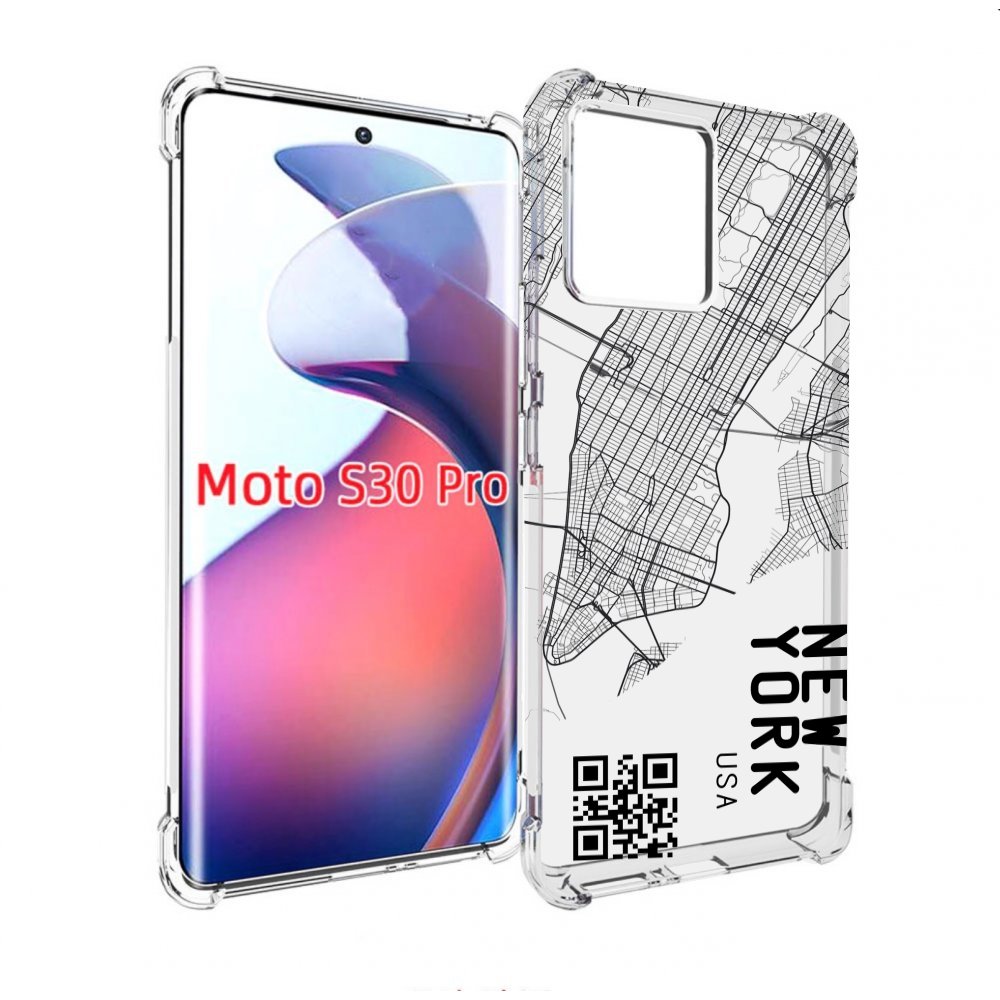 

Чехол MyPads схема-нью-йорк для Motorola Moto S30 Pro, Прозрачный, Tocco
