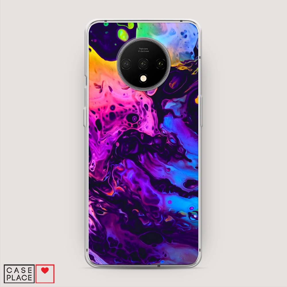 

Чехол Awog на OnePlus 7T / ВанПлас 7T "ACID fluid", 150950-3