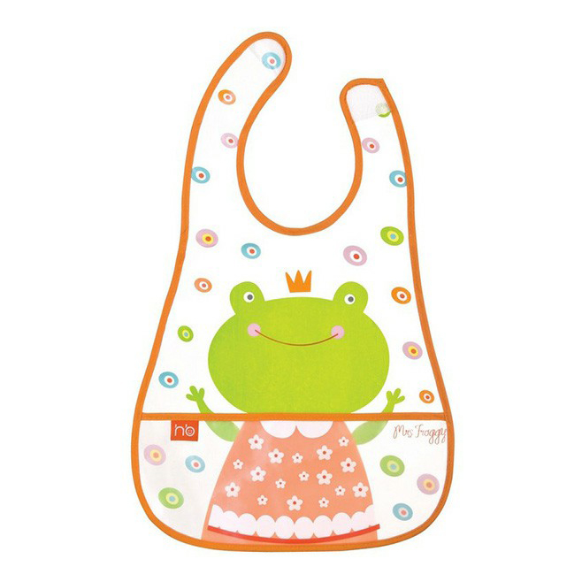 

Нагрудник многоразовый Happy Baby на липучке разноцветный