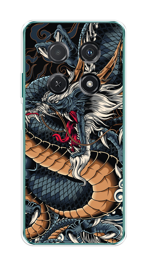 

Чехол на Huawei Nova 12i "Japanese Dragon", Коричневый;черный;синий, 6123950-1