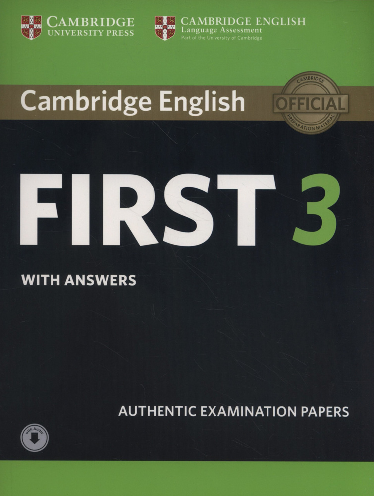 

Cambridge English First 3 Student's Book with Answers with Audio