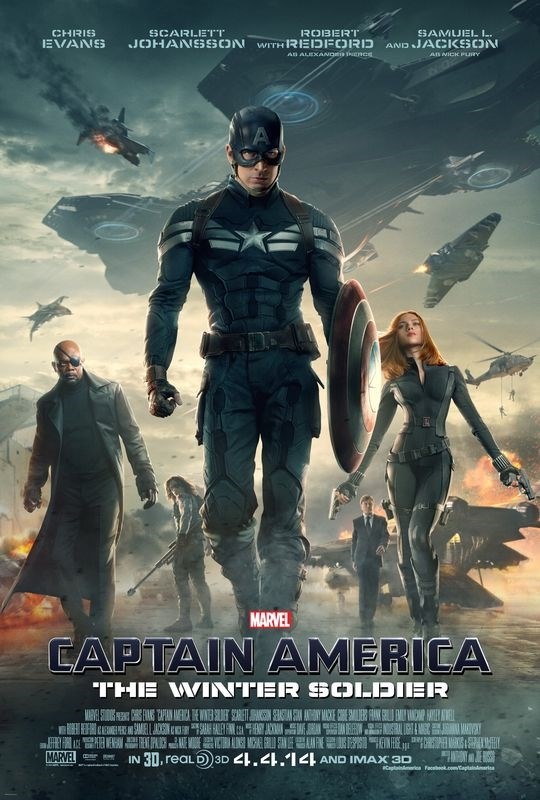 

Постер к фильму "Первый мститель: Другая война" (Captain America The Winter Soldier) A2