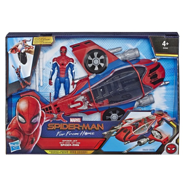 

Игровая фигурка Hasbro Человек Паук на транспортном средстве
