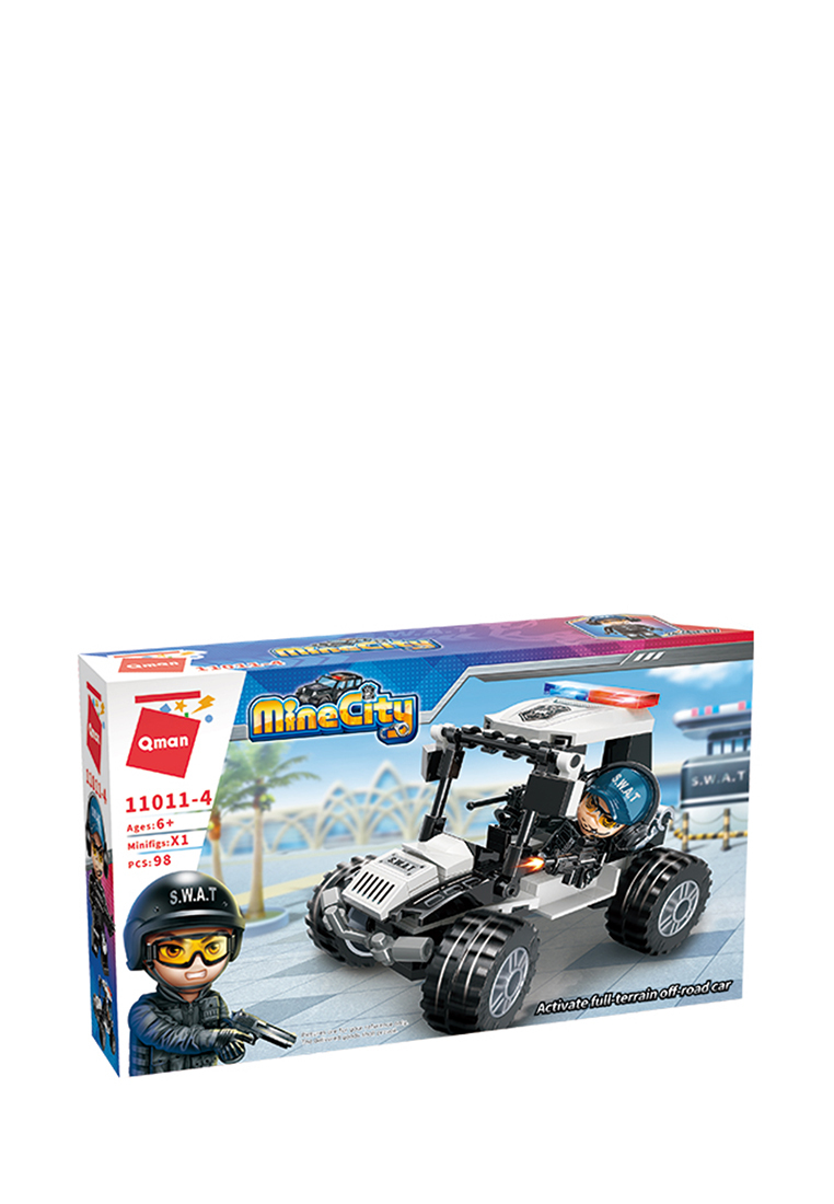 

Конструктор QMAN MineCity Полноприводный внедорожник C11011-4, 203682