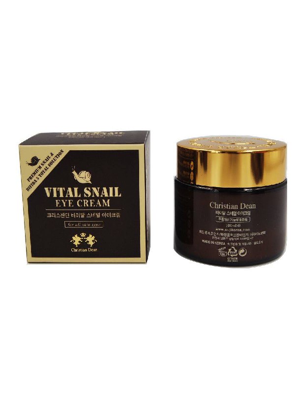 фото Крем для лица christian dean vital snail cream с муцином улитки, 100 мл