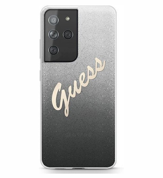 фото Чехол cg mobile guess script logo galaxy s21 ultra черный