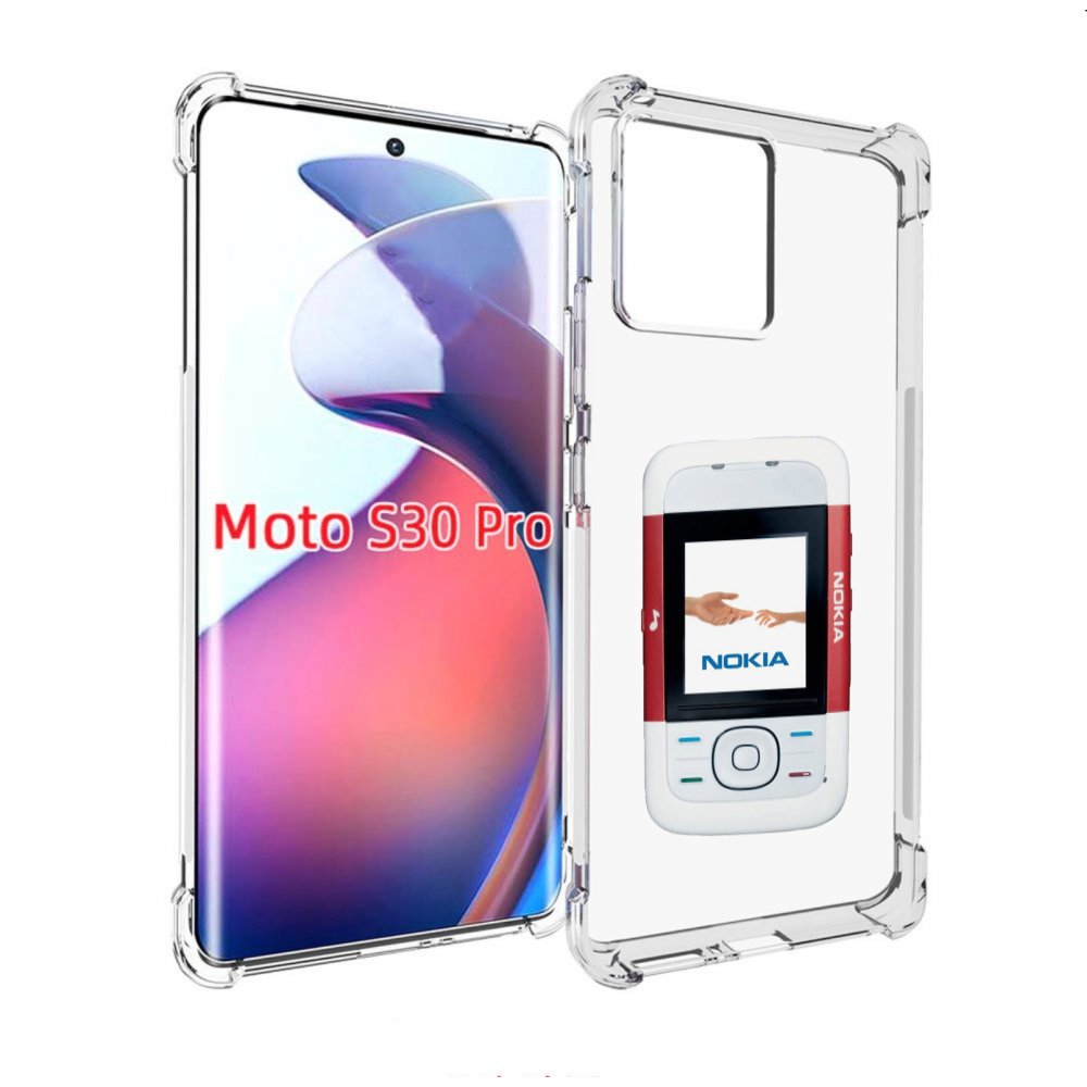 

Чехол MyPads старая нокия для Motorola Moto S30 Pro, Прозрачный, Tocco