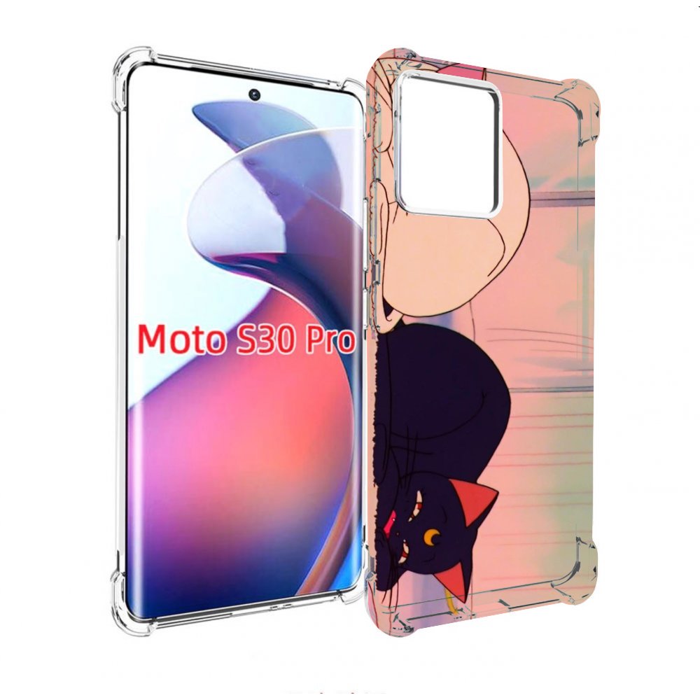 

Чехол MyPads спящие коты для Motorola Moto S30 Pro, Прозрачный, Tocco