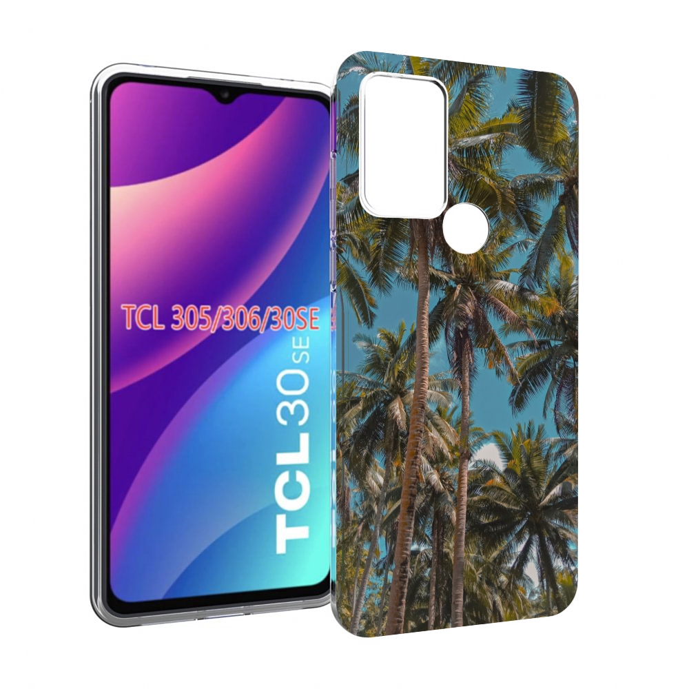 

Чехол MyPads летние пальмы для TCL 30SE/305/306/30E, Tocco