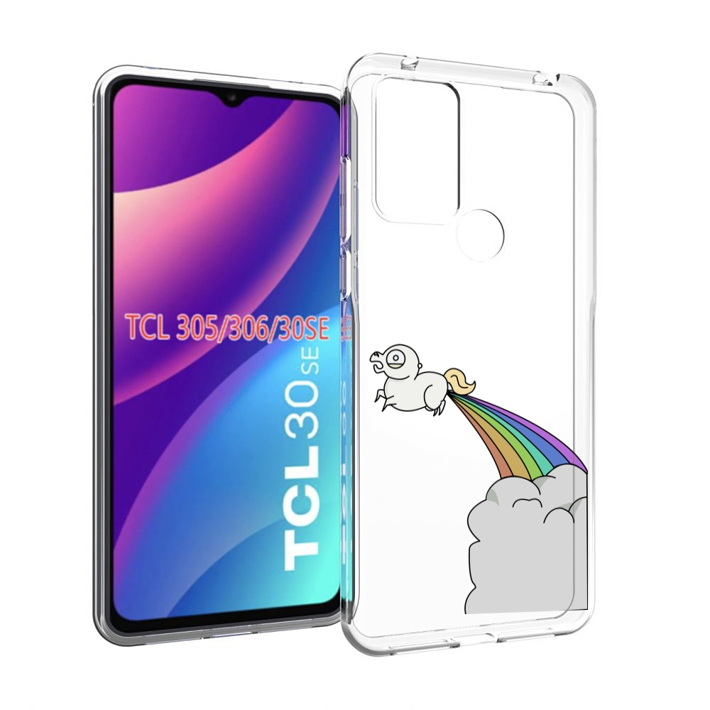 

Чехол MyPads летающее-пони детский для TCL 30SE/305/306/30E, Tocco