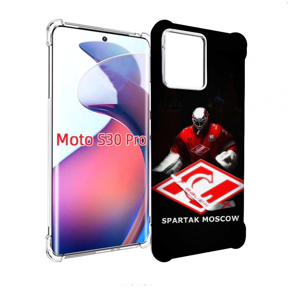 

Чехол MyPads спартак хоккеи мужской для Motorola Moto S30 Pro, Прозрачный, Tocco