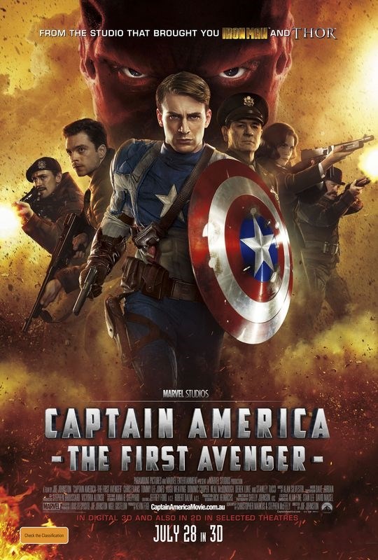 

Постер к фильму "Первый мститель" (Captain America The First Avenger) A4