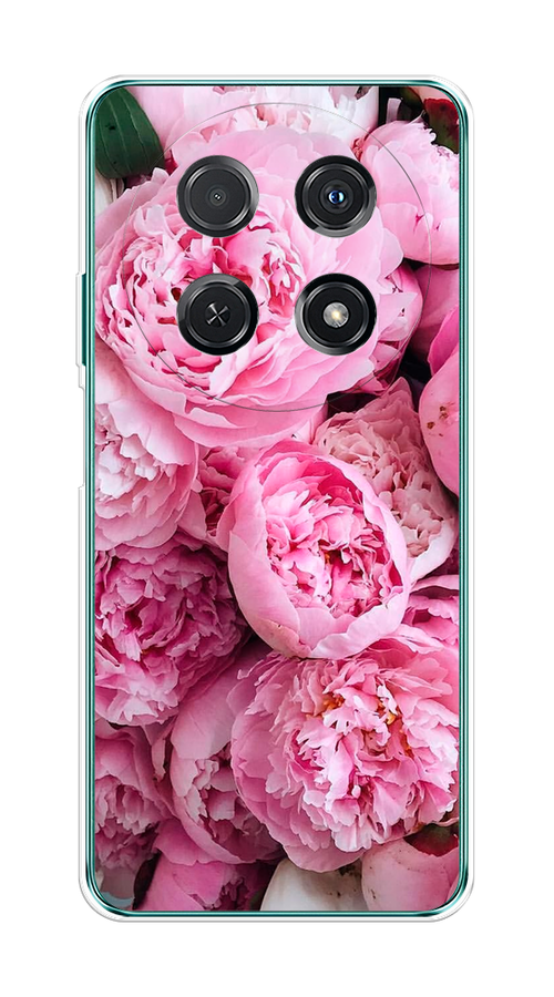 

Чехол на Huawei Nova 12i "Розовые пионы", Бежевый;розовый, 6123950-1