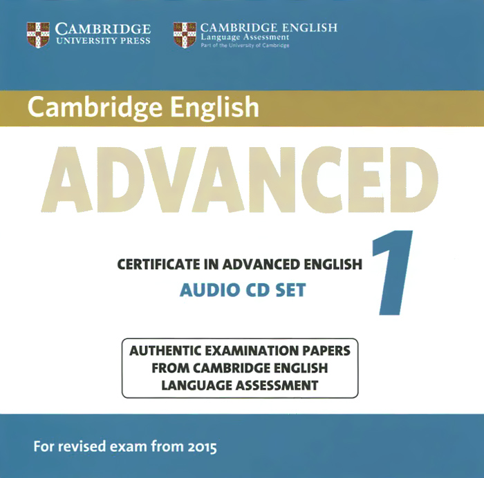 

Книга Cambridge English Advanced 1 (for revised exam 2015) Audio CDs (2)