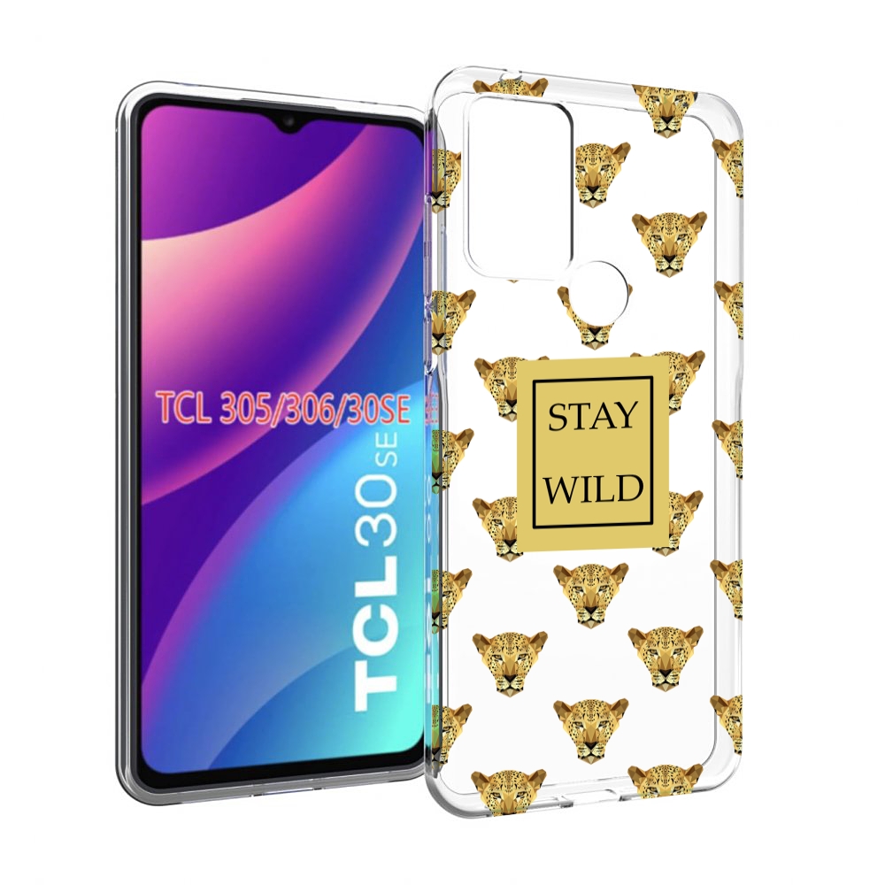 

Чехол MyPads леопард-вайлд для TCL 30SE / TCL 305 / TCL 306 / TCL 30E, Tocco