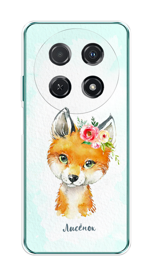 

Чехол на Huawei Nova 12i "Мой лисёнок", Голубой;оранжевый, 6123950-1