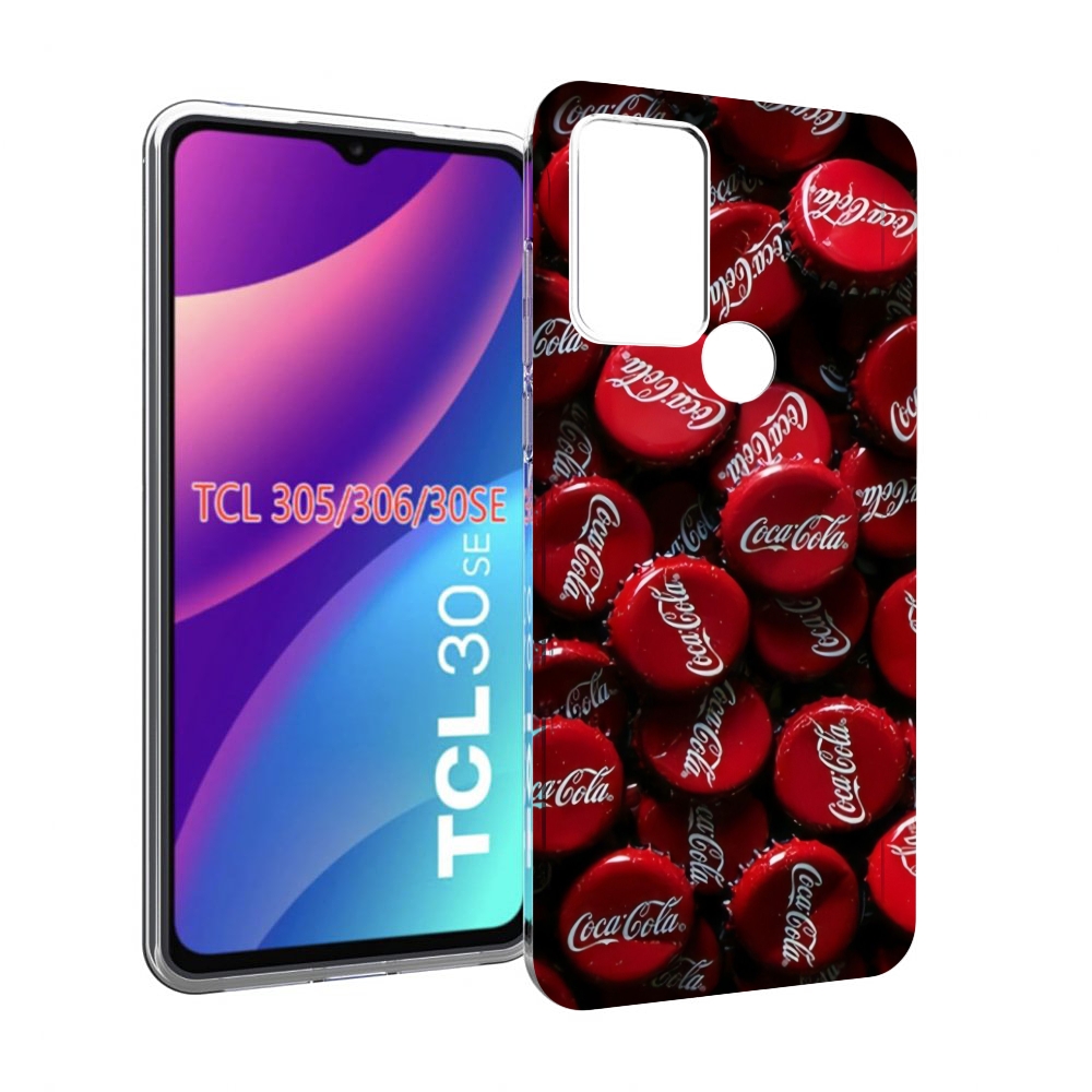 

Чехол MyPads крышки от кокаколы для TCL 30SE/305/306/30E, Tocco