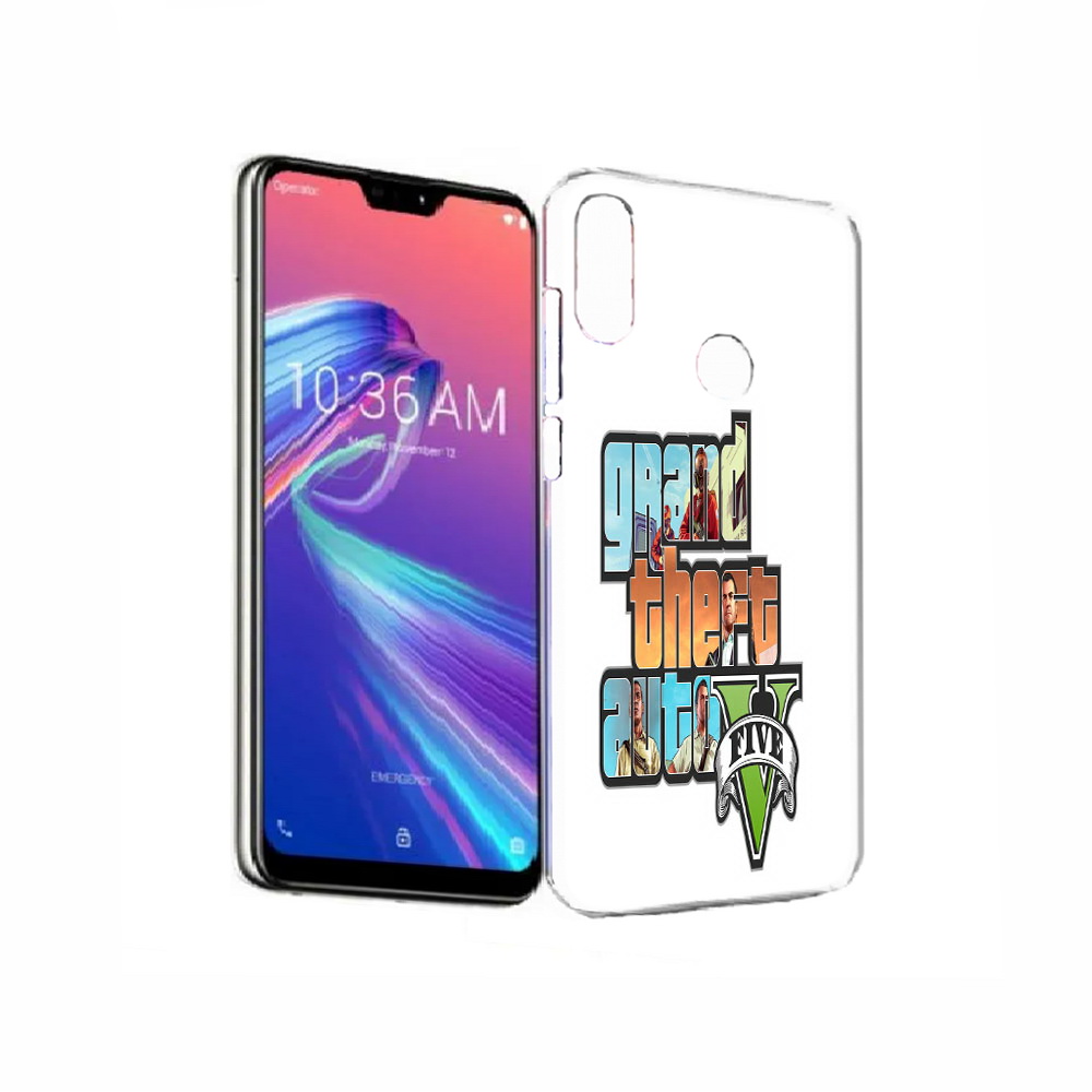 

Чехол MyPads Tocco для Asus ZenFone Max Pro (M2) (ZB631KL) игра гта, Прозрачный, Tocco