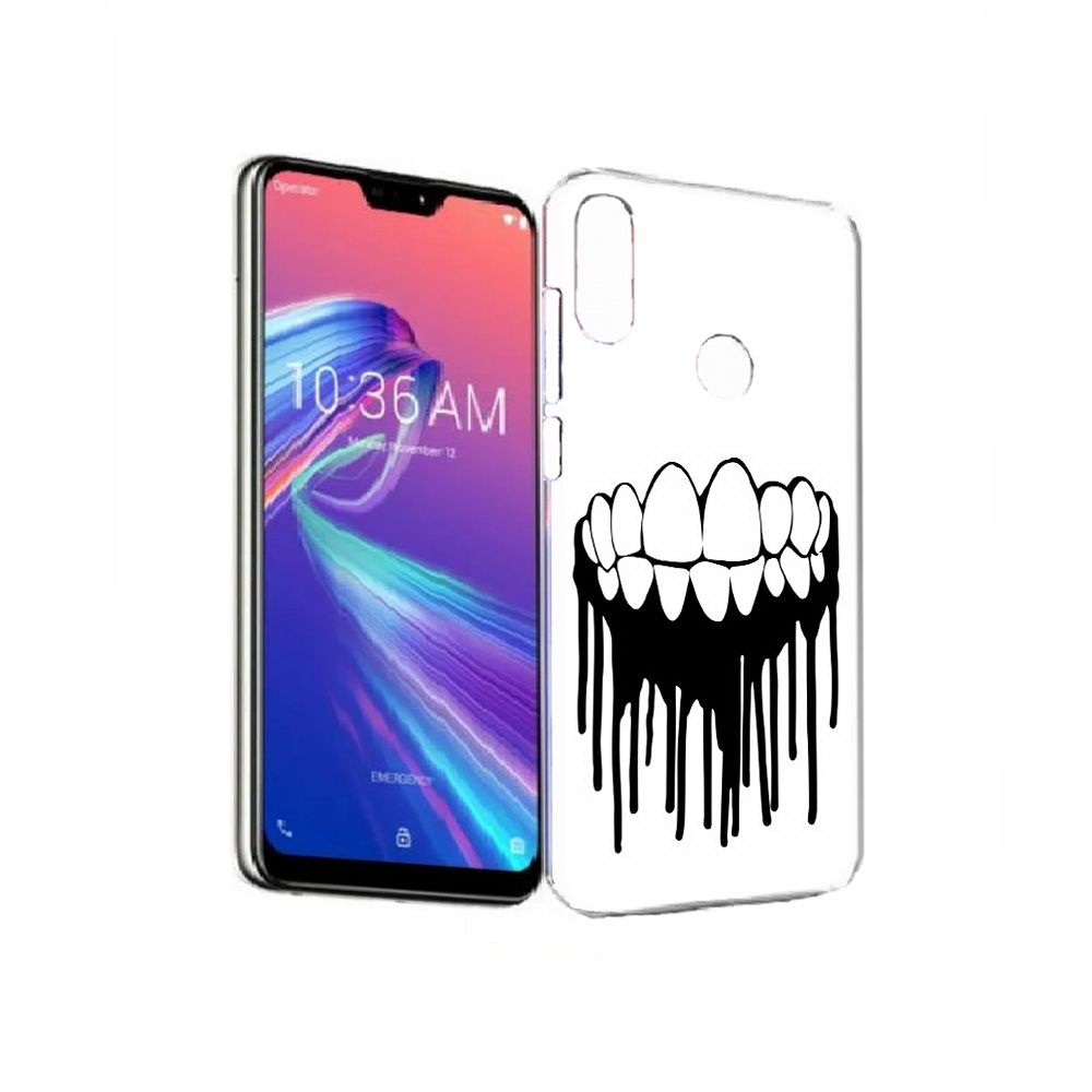

Чехол MyPads Tocco для Asus ZenFone Max Pro (M2) (ZB631KL) зубы, Прозрачный, Tocco