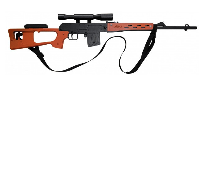 

Игрушка ARMA TOYS Резинкострел в сборе Снайперская винтовка СВД