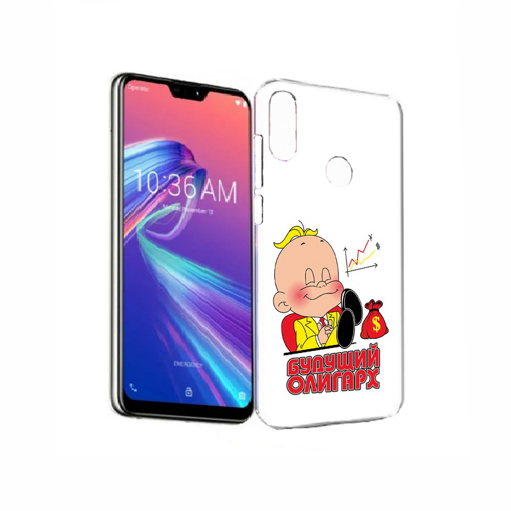 Чехол MyPads Tocco для Asus ZenFone Max Pro (M2) (ZB631KL) Будущий олигарх