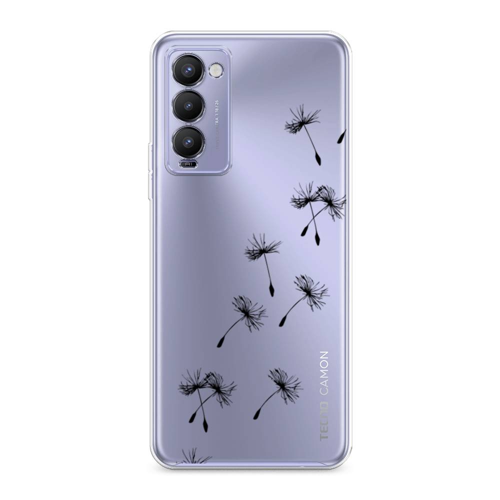 

Чехол Awog на Tecno Camon 18/18T "Летящие одуванчики", Разноцветный, 300950-8