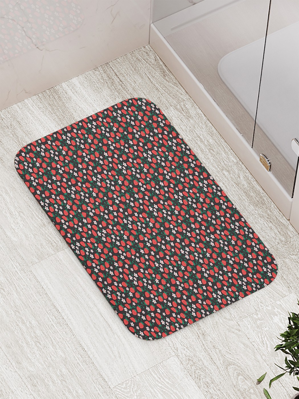 

Коврик противоскользящий для ванной, сауны, бассейна, 77х52 см bath_72236 JoyArty