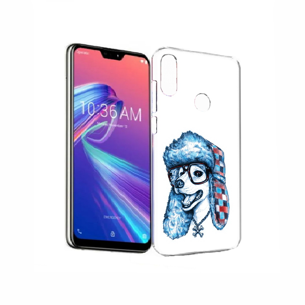 

Чехол MyPads Tocco для Asus ZenFone Max Pro (M2) (ZB631KL) зимний пес, Прозрачный, Tocco