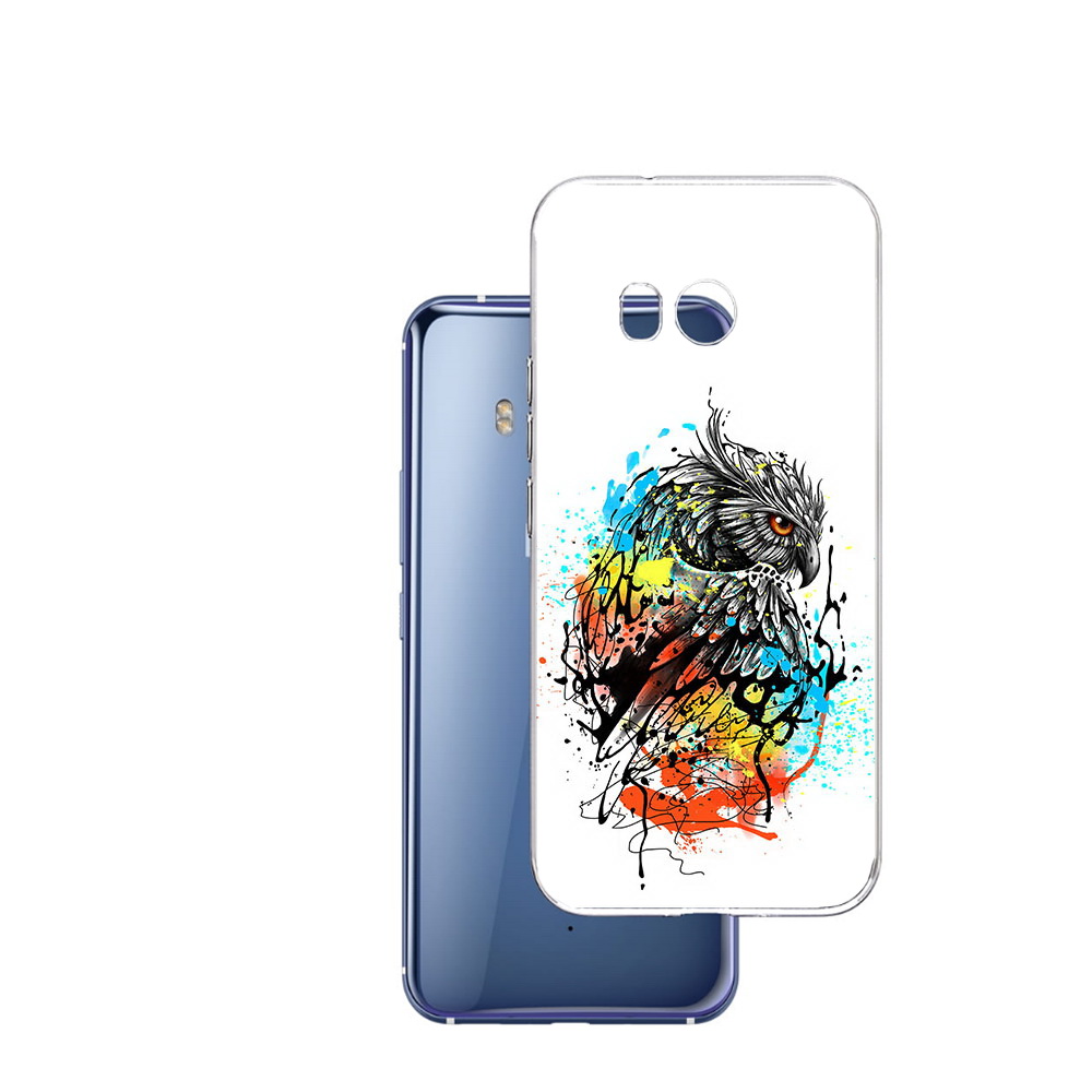 

Чехол MyPads Tocco для HTC U11 Творческая сова, Прозрачный, Tocco