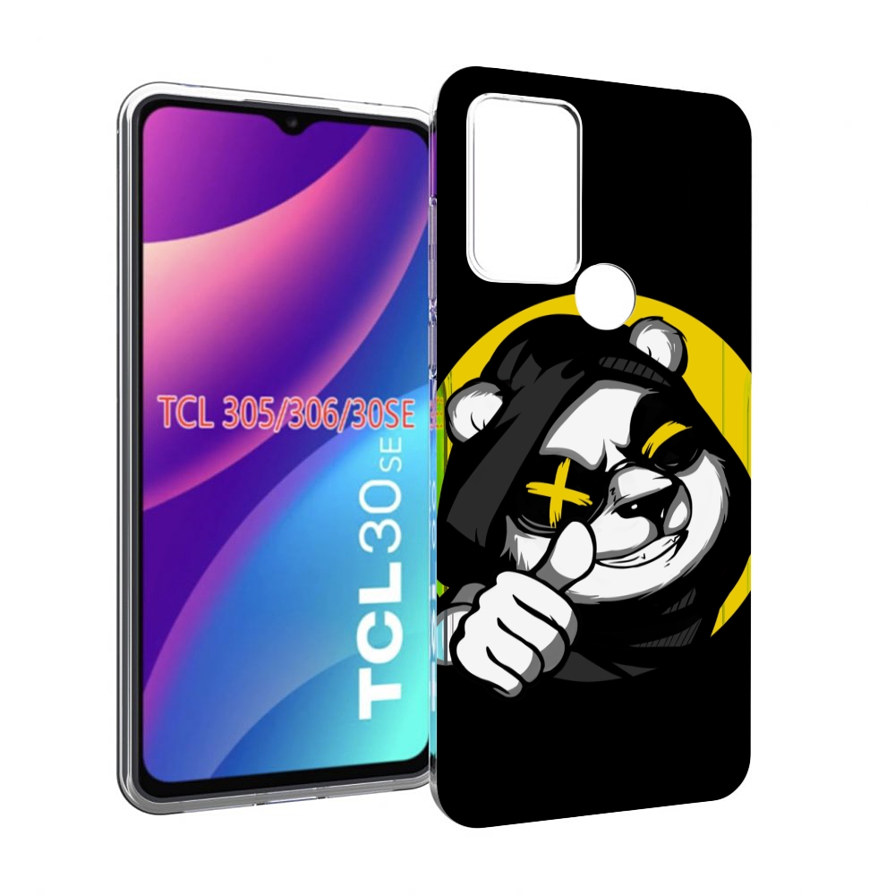 

Чехол MyPads крутая пандочка ок для TCL 30SE/305/306/30E, Tocco