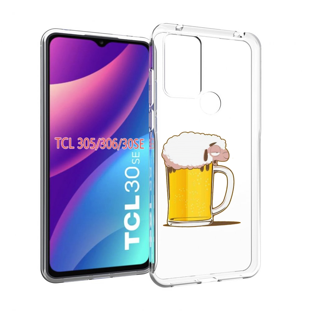 

Чехол MyPads кружка пива для TCL 30SE/305/306/30E, Tocco