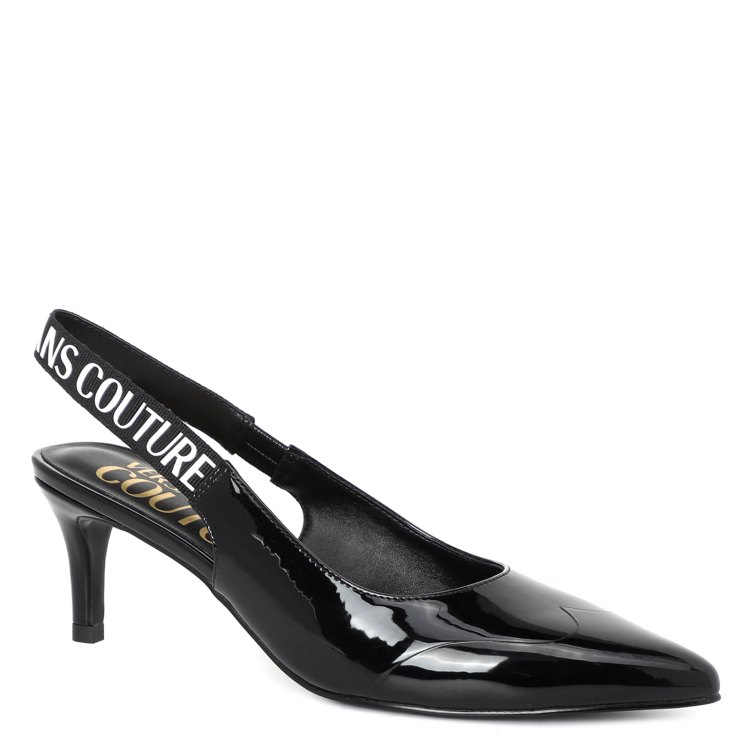 

Туфли женские Versace Jeans Couture 73VA3S43 черные 35 EU, Черный, 73VA3S43