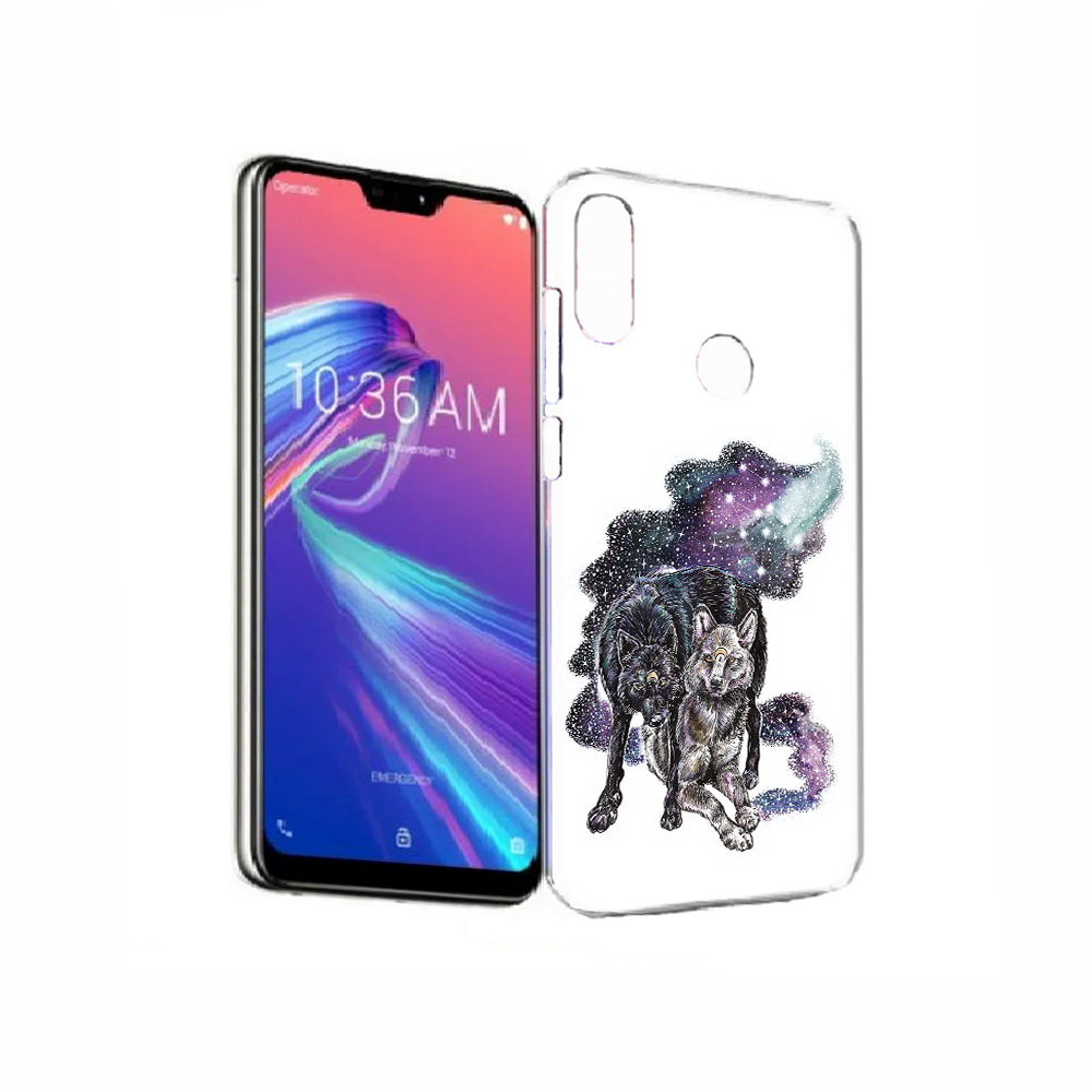 Чехол MyPads Tocco для Asus ZenFone Max Pro (M2) (ZB631KL) звездные волки
