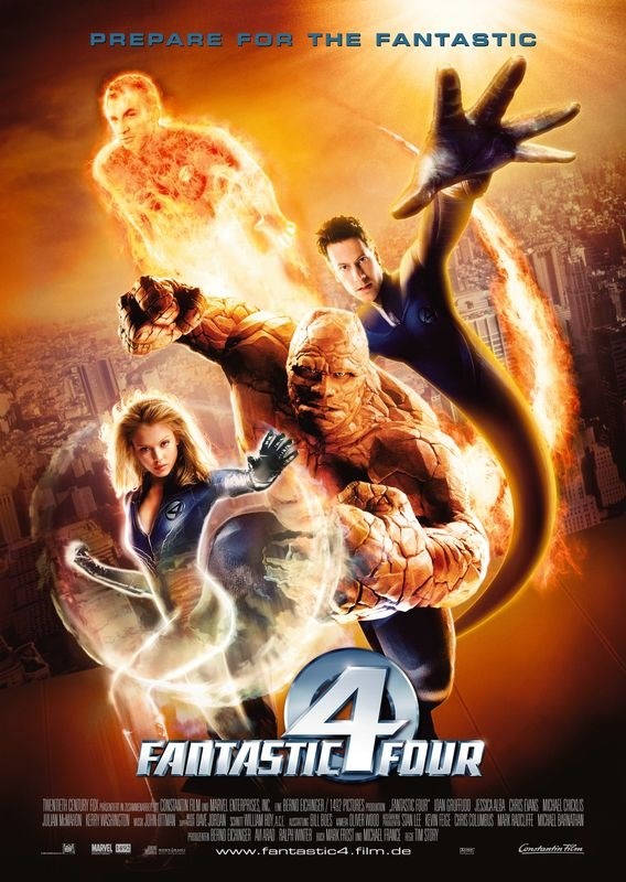 Постер к фильму Фантастическая четверка (Fantastic Four) A4