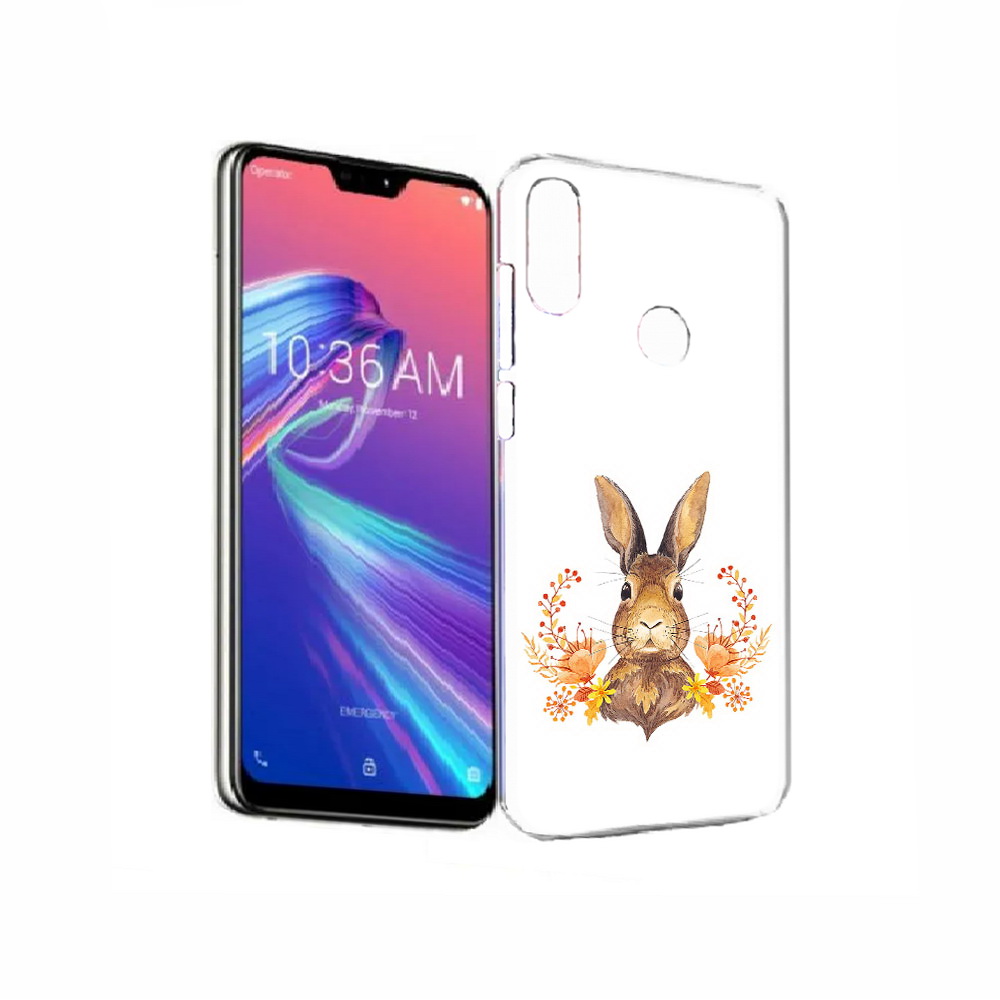 

Чехол MyPads Tocco для Asus ZenFone Max Pro (M2) (ZB631KL) зайка в цветах, Прозрачный, Tocco
