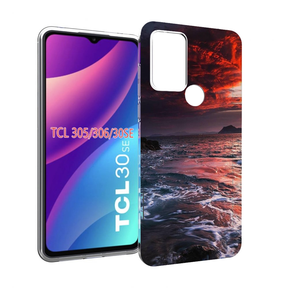 

Чехол MyPads красивый залив для TCL 30SE/305/306/30E, Tocco