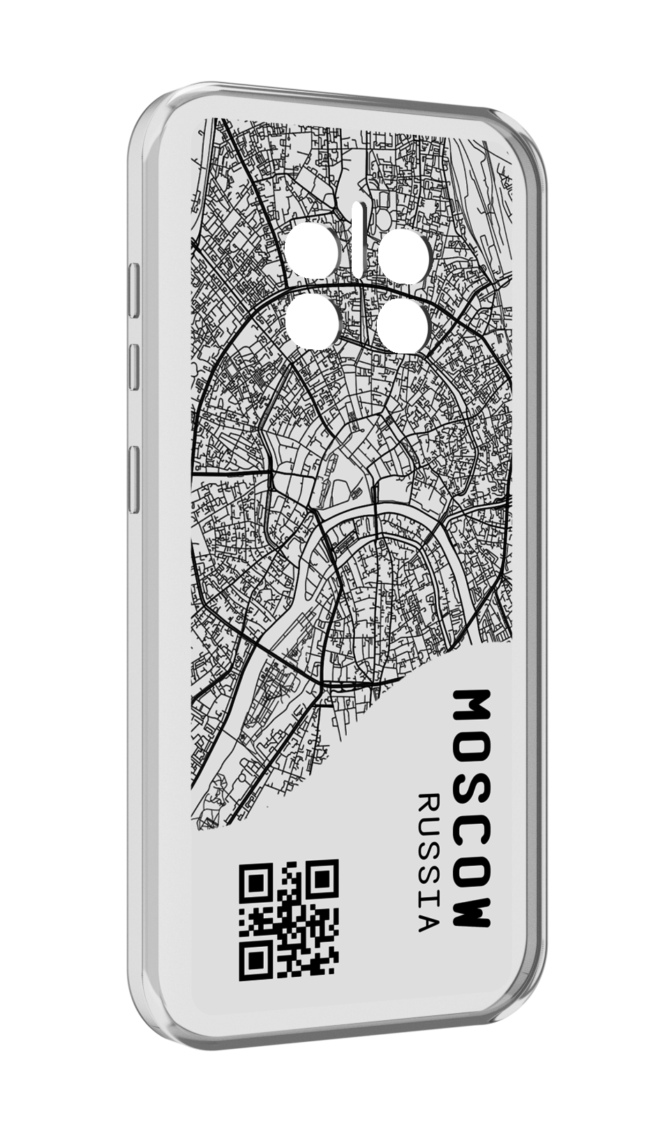 

Чехол MyPads схема-москва для Doogee V11, Прозрачный, Tocco