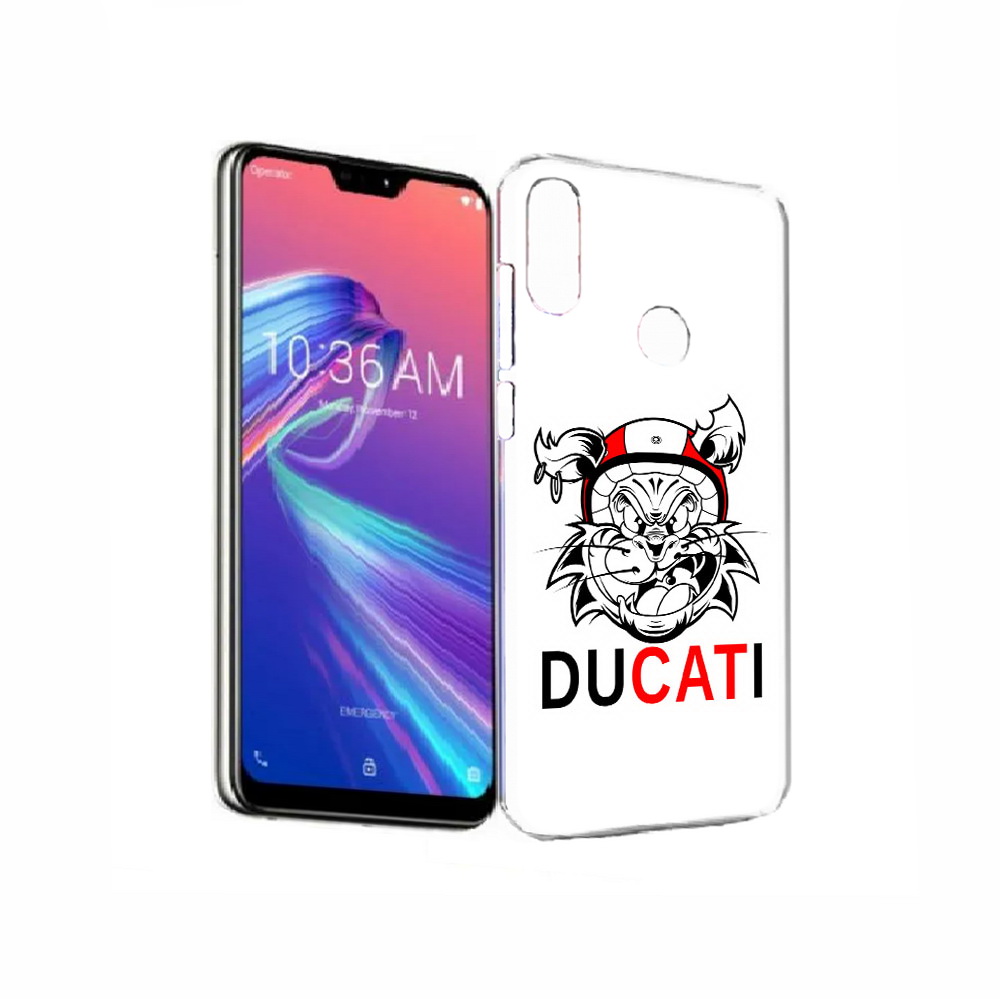 

Чехол MyPads Tocco для Asus ZenFone Max Pro (M2) (ZB631KL) дукати, Прозрачный, Tocco